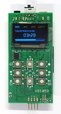 VS1053b USB Hi-Fi Player